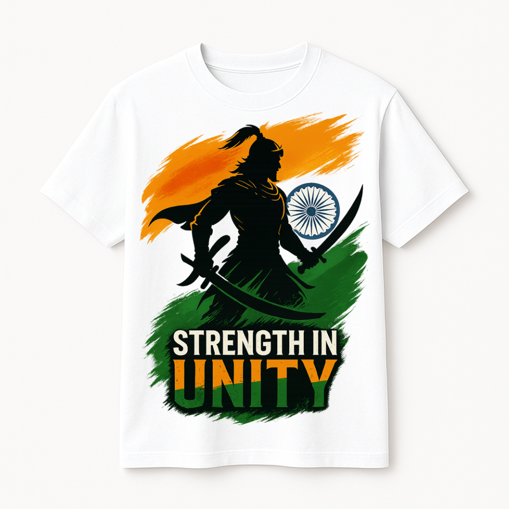 Strength in Unity – Premium 100% Cotton T-shirt (Black & White Variants)