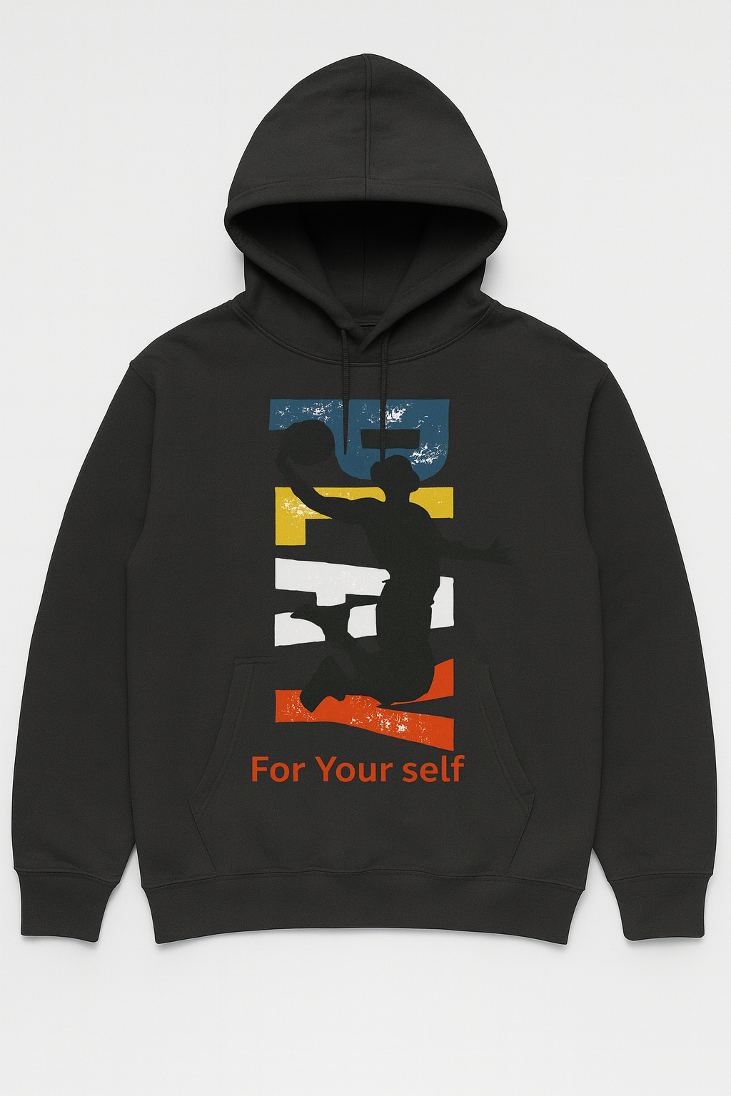 For Your Self – Retro Basketball Hoodie