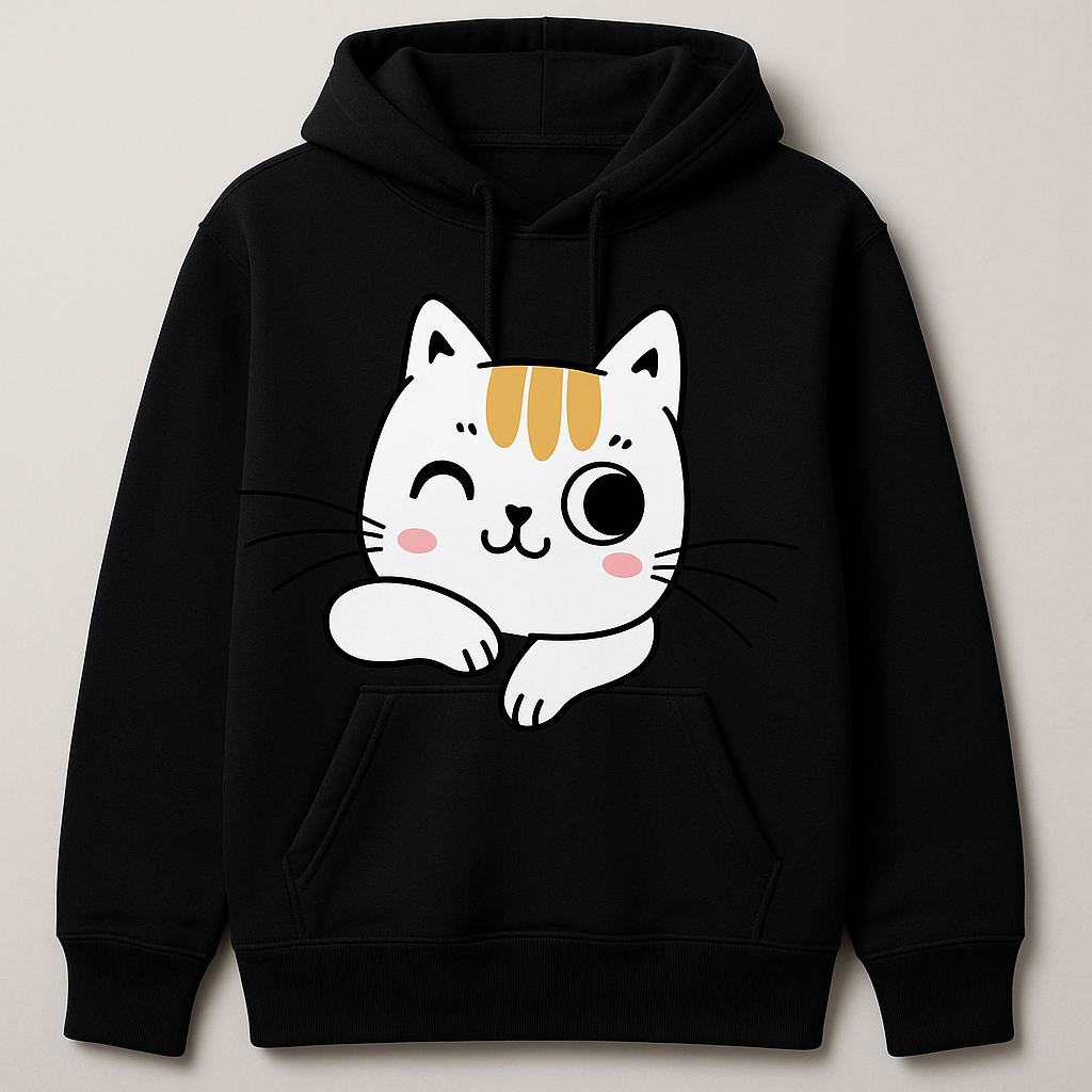 AINVIE Lucky Cat Hoodie
