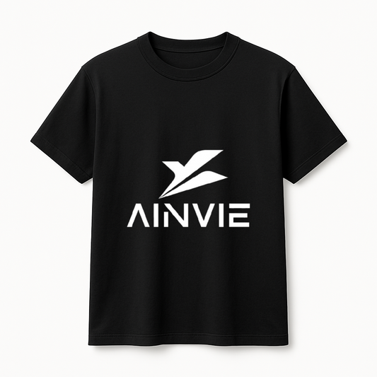 AINVIE Signature LOGO --- Premium Cotton Regular Fit T-Shirt