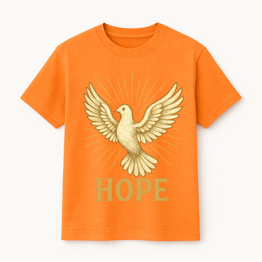 HOPE - Radiant Dove Premium Cotton T-Shirt
