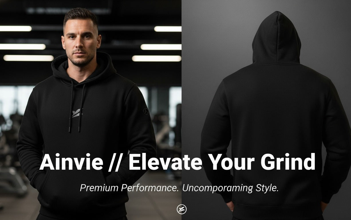 AINVIE ShadowCore Premium Hoodie