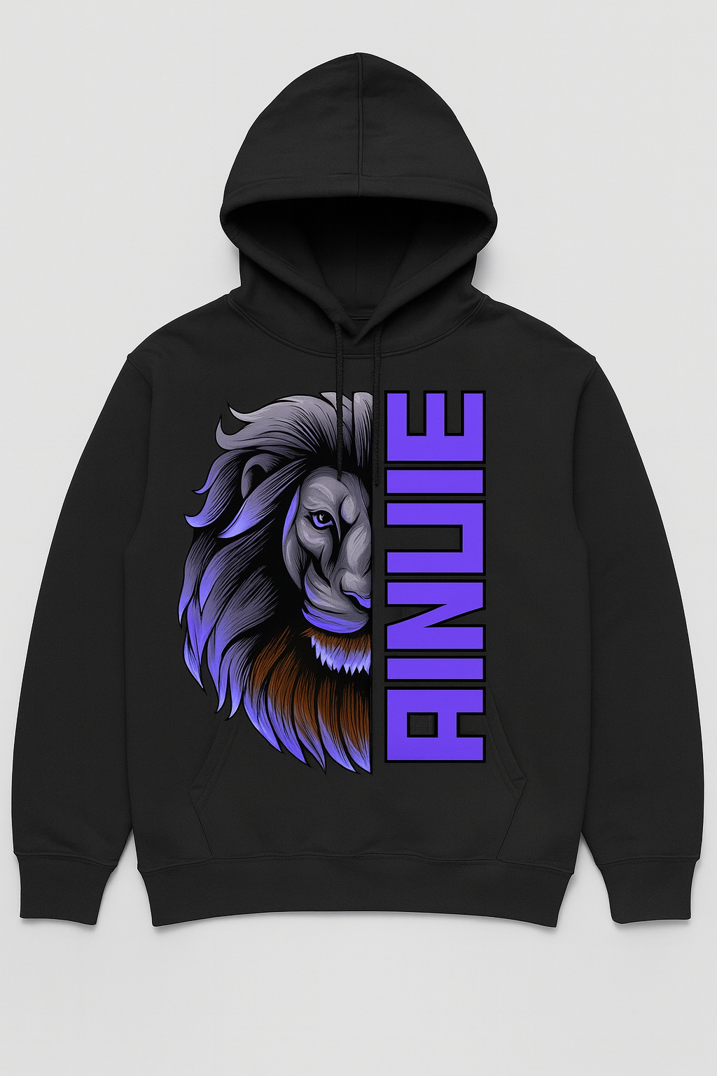 “AINVIE® Royal Beast Hoodie – Power in Silence Edition”