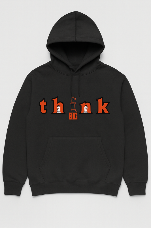THINK BIG – Chess Mindset Hoodie